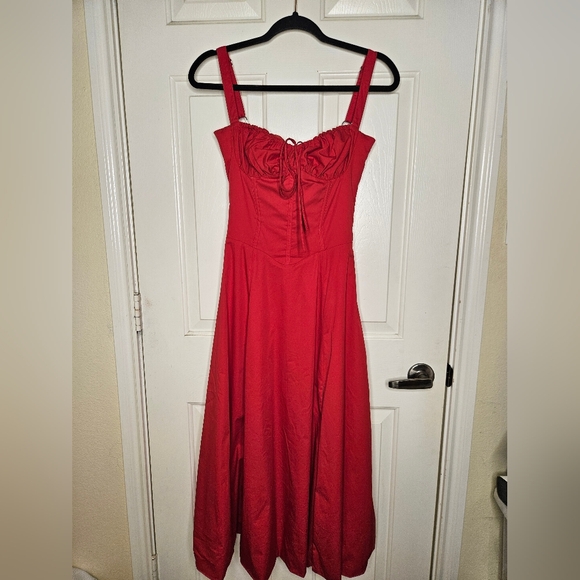 House of CB Red Midi Dress - Picture 13 of 16